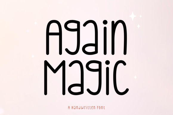 Again Magic: The Handwritten Typeface for Scroll-Stopping Social Graphics