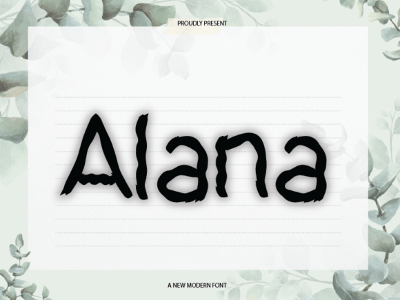 Alana Typeface: Elevate Your Brand Identity With Casual Elegance