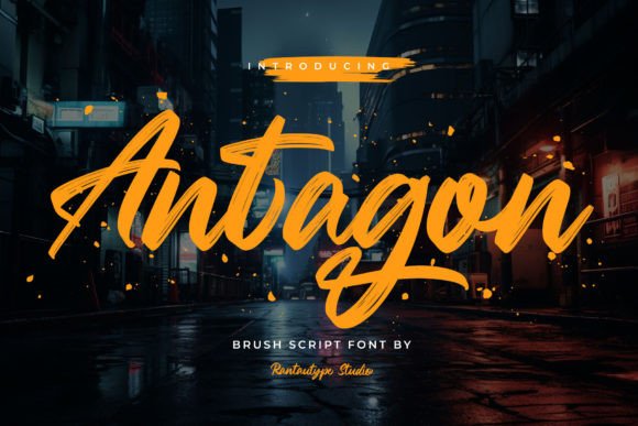 Antagon Typeface Review: A Delicate Script for Editorial Design