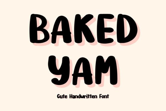 Baked Yam: The Playful Script Font for Scroll-Stopping Social Graphics