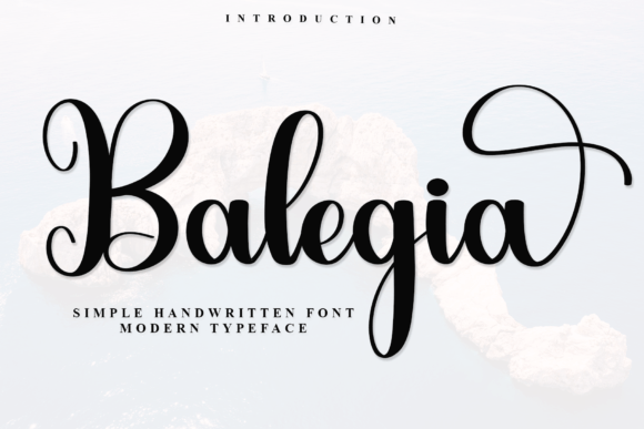 Balegia: A Festive Typeface for Holiday Branding Projects