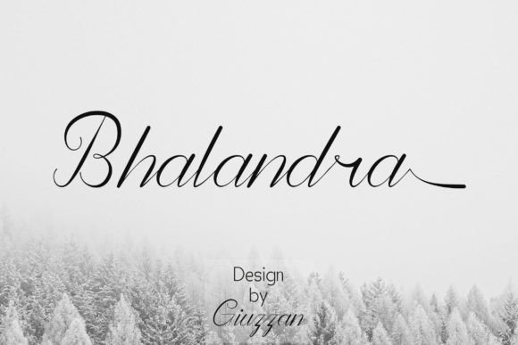 Bhalandra: A Chic Handwritten Typeface for Editorial Elegance