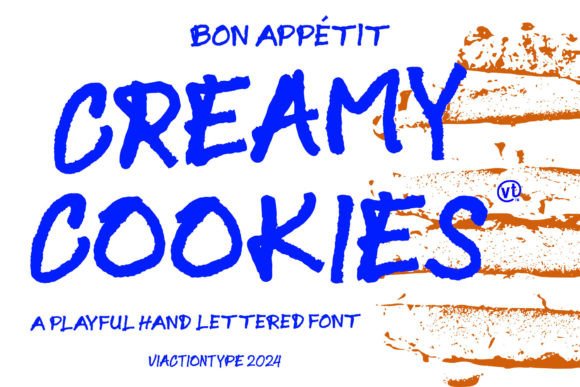 Creamy Cookies: A Web Designer’s Take on Playful Script Typography