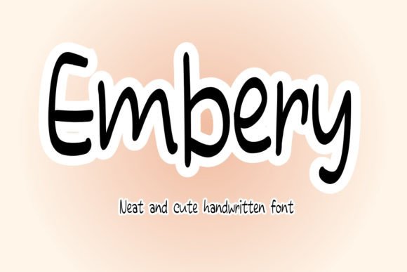 Embery Typeface: Elevating Handmade Product Branding