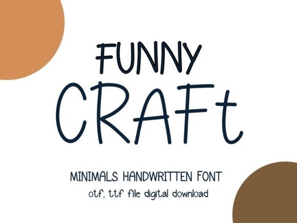 Funny Craft Font Review