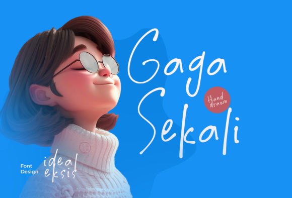 Gaga Sekali: A Whimsical Typeface for Authentic Brand Stories