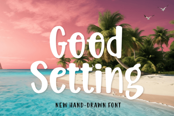 Good Setting: A Modern Handwritten Typeface for Authentic Branding