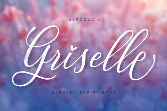 Griselle: A Sophisticated Script Font for Elegant Craft Projects