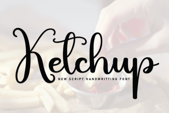 Ketchup: A Handwritten Font for Elegant Web Design
