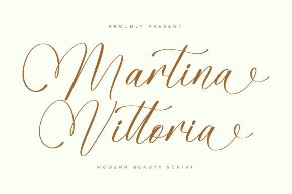 Martina Vittoria: The Handwritten Typeface That Elevates Small Business Branding