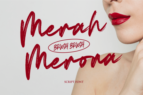 Merah Merona: A Handwritten Typeface for Editorial Design