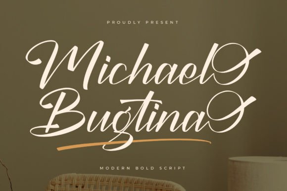 Michael Bugtina: A Modern Bold Script for Editorial Design