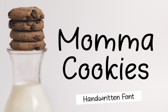Momma Cookies: The Handwritten Font That Transforms Digital Brand Experiences