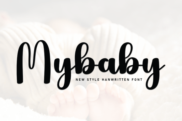 Mybaby: A Timeless Script Typeface for Editorial Design