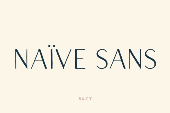 Naive Sans Shake: The Perfect Handwritten Typeface for Your Craft Projects