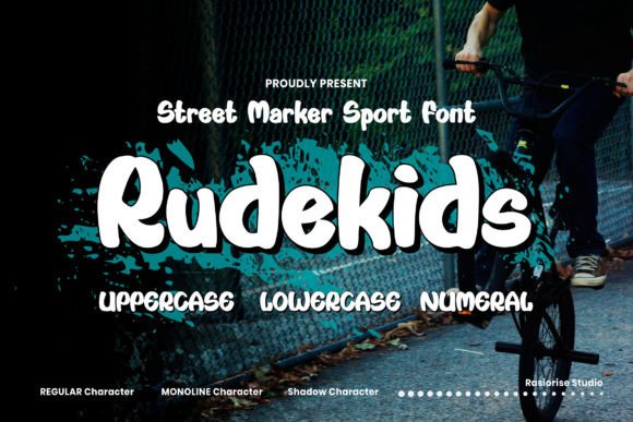 Rudekids: The Handwritten Typeface for Scroll-Stopping Social Media Graphics