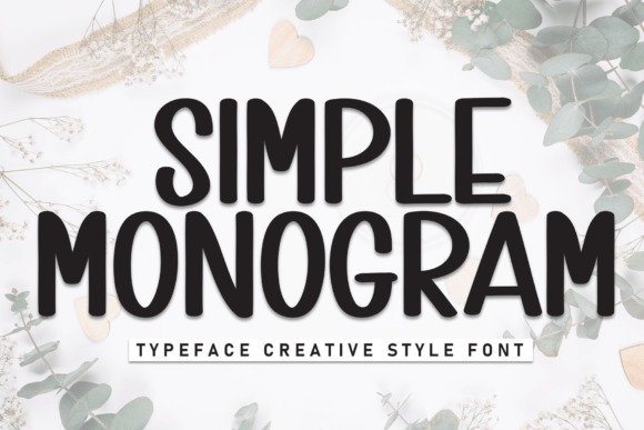 Simple Monogram: A Handwritten Typeface for Authentic Campaign Design