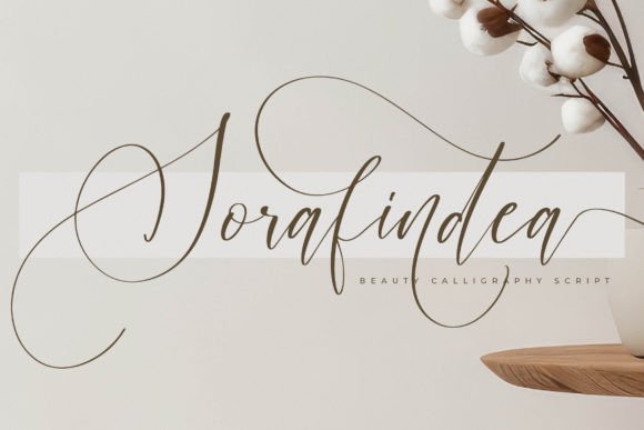 Sorafindea: Elevating Digital Brand Identity with Luxury Script Typography