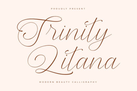 Trinity Litana: The Perfect Script Font for Handmade Branding